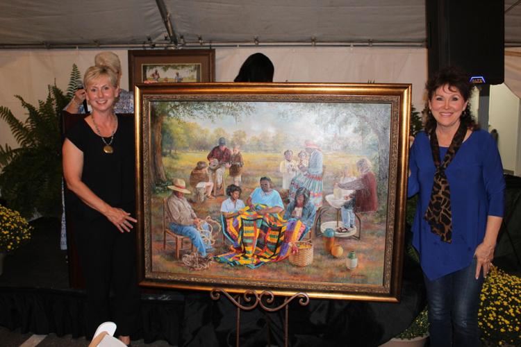 Painting unveil for Black Belt Treasures