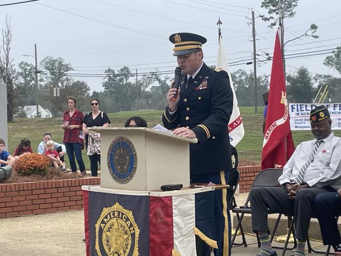 1st Army Captain Jonathan Brown was Master of Ceremonies.