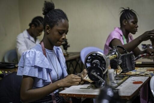 Around a hundred youngsters are learning carpentry, sewing and how to be a baker