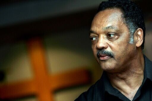 Jesse Jackson, seen here in South Africa in 2005, spent his career fighting for civil rights in the United States and mediating international disputes