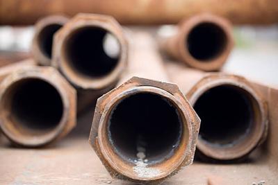Century-old lead pipes downtown getting replaced with $15M ADEM loan
