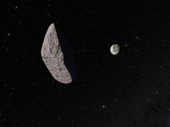 Scientists reveal what the asteroid on course to hit the Moon looks like