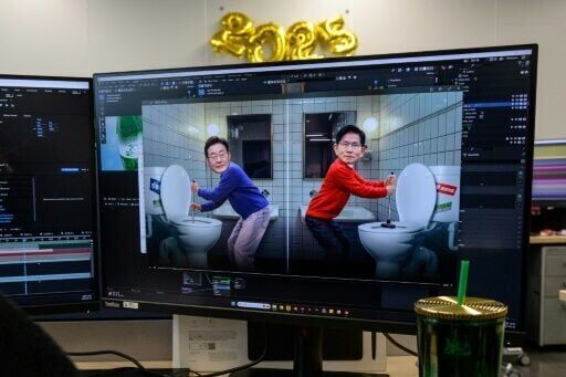 TV graphics put fun into South Korean election count
