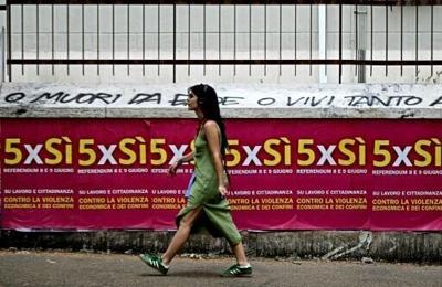 Italy holds referendum on citizenship, workers' rights