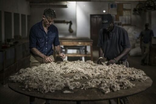 Mohair is used in knitwear, often blended with wool