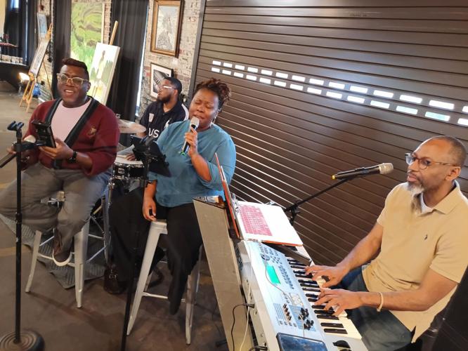 Musicians at Selma Cinema Festival at Walton Theater