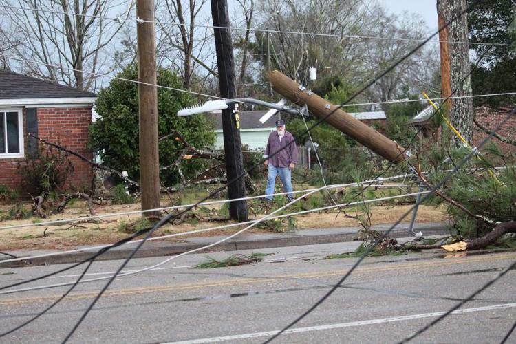 Selma continues digging through rubble from Thursday's tornado, photo gallery