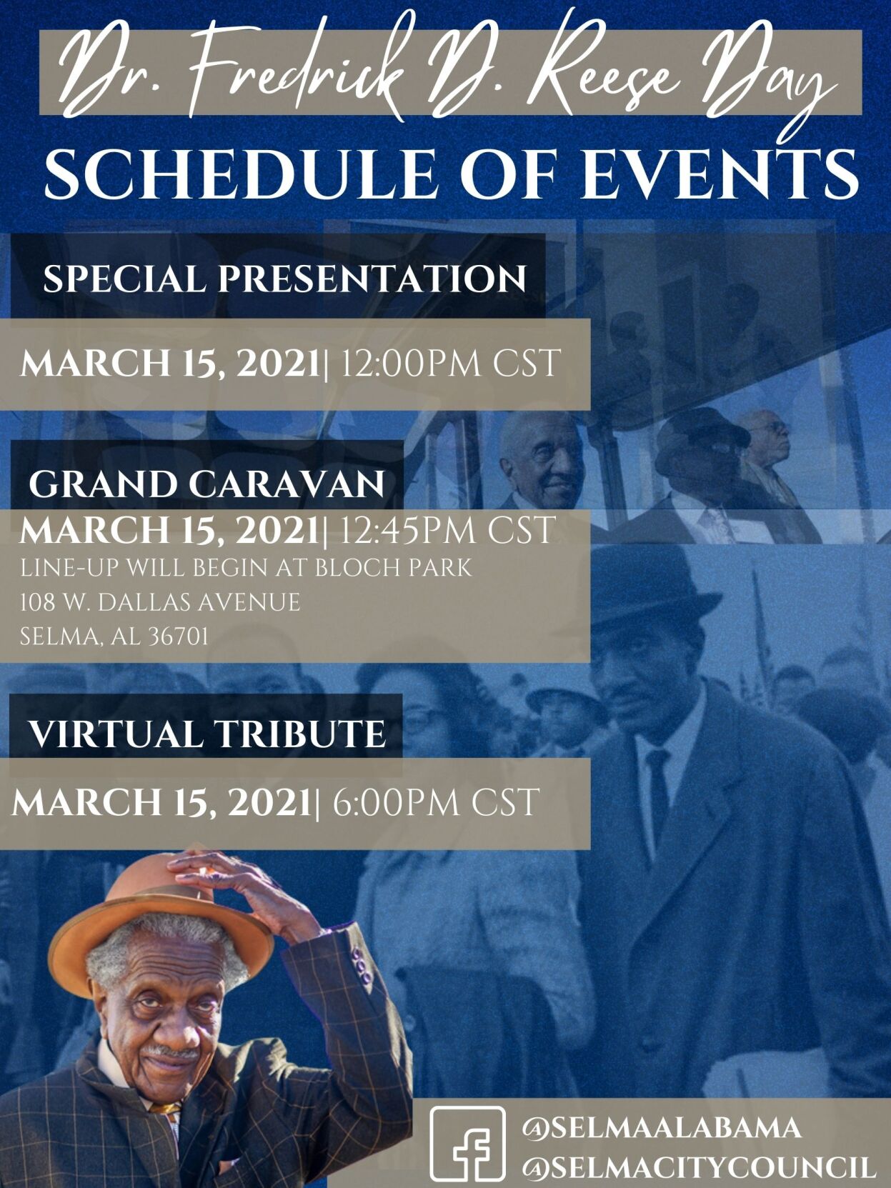 Celebration for Civil Rights icon F.D. Reese planned for March 15