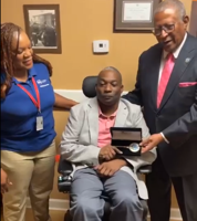 Daryl Thomas honored after being named 2023 Small Business Person of the Year for Alabama