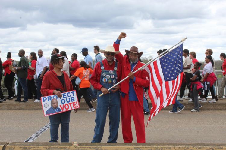 Flag people at Jubilee