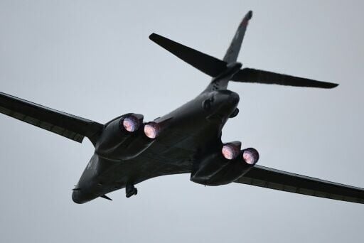 The United States said it had dropped some of the heaviest bombs it possesses on sites that threatened shipping in the Strait of Hormuz