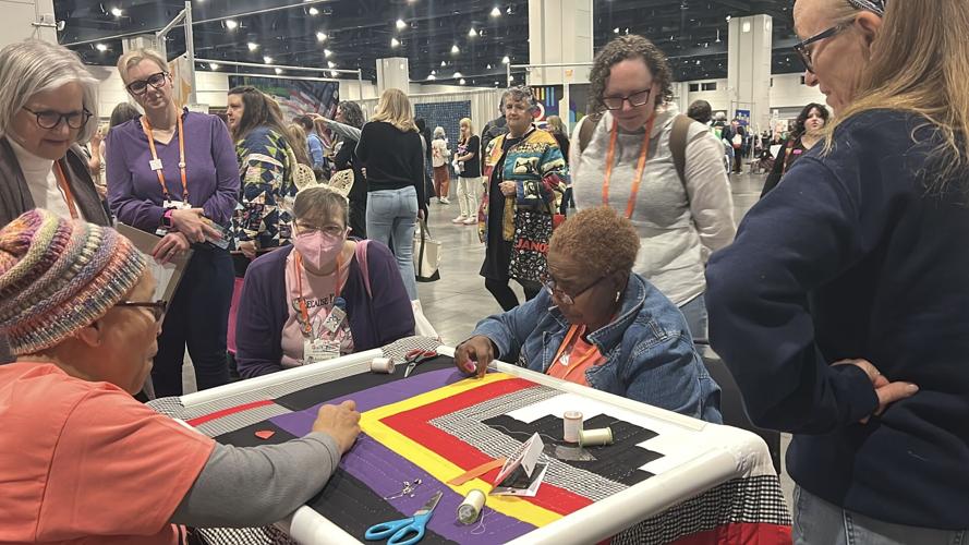 Gees Bend Quilters at QuiltCon 2026