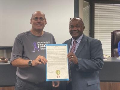 County Commission recognizes Selma man living with little known medical condition