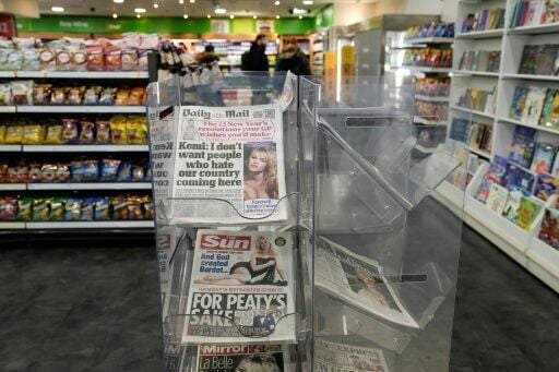 Images of the late cinema star were splashed across newspapers on Monday morning