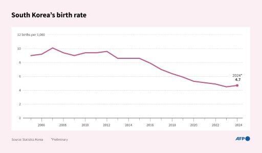 'Joyful' South Koreans hope rising births will continue