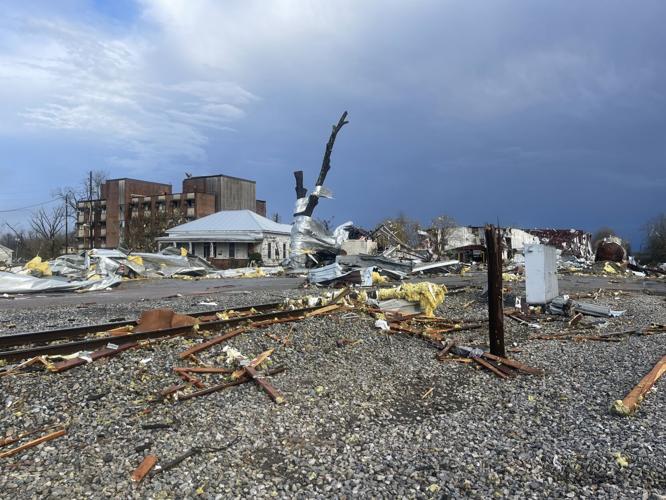 Selma continues digging through rubble from Thursday's tornado, photo gallery