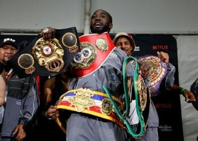 Terence Crawford was stripped of his WBC belt in a row over sanctioning fees