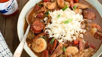 Recipe: Chicken, Sausage and Shrimp Gumbo