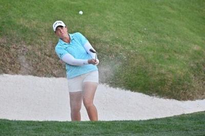 American Lauren Coughlin has the 54-hole lead in the LPGA Aramco Championship in Las Vegas, Nevada