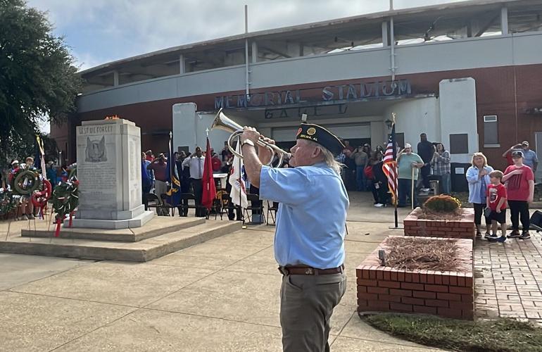 Bugel at Veterans Day
