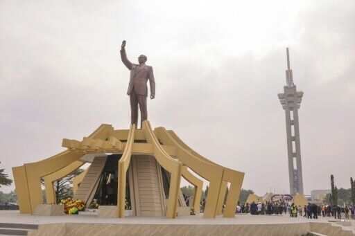 Patrice Lumumba's mausoleum in Kinshasa