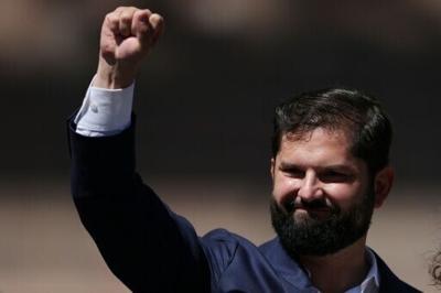 Leftist Gabriel Boric, pictured here, has given way to far-right successor Jose Antonio Kast, who has vowed to lift growth and limit illegal migration