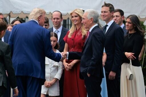 US President Donald Trump has defended the choice of Charles Kushner as France's envoy