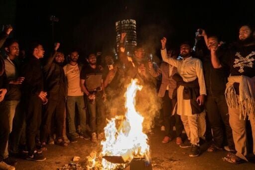 Protests in Bangladesh's capital over the death of a student leader quickly tipped into violence