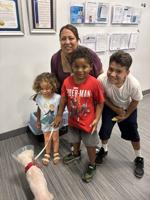 Family reunites with dog missing for three years