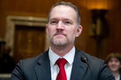 US Trade Representative Jamieson Greer testifies during a US Senate hearing in December 2025