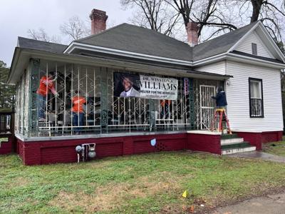 Homeless shelter by Samaritan's Purse