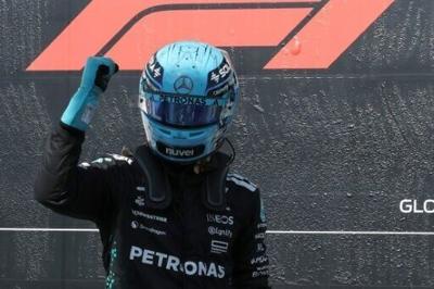Russell grabs dazzling Canadian GP pole then jokes at Verstappen's expense