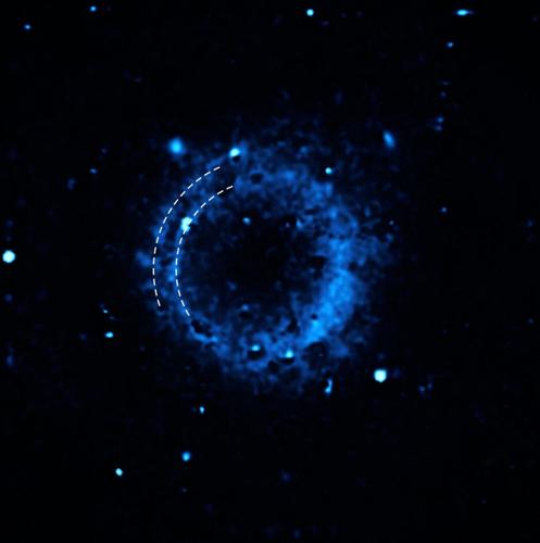 Jaw-dropping first ever picture of a star that exploded twice