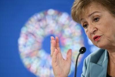 IMF Managing Director Kristalina Georgieva notes the rise in US public debt remains a concern
