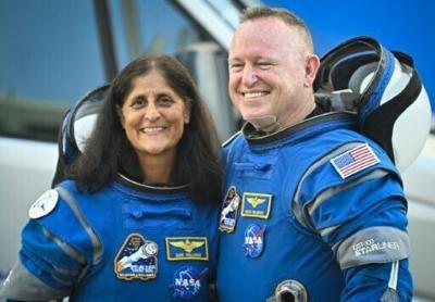 Two astronauts stranded on space station to touch down early