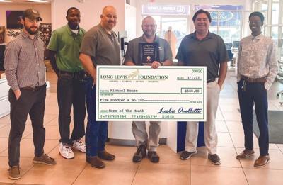 Michael House chosen as February Long-Lewis Hero of the Month