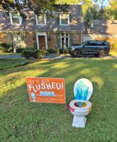 Friends of the Old School in Demopolis hosts yard toilet, Santa photo fundraisers to renovate building