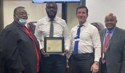 Connel Towns Jr. honored for tornado relief