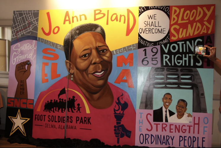 Jo Ann Bland mural