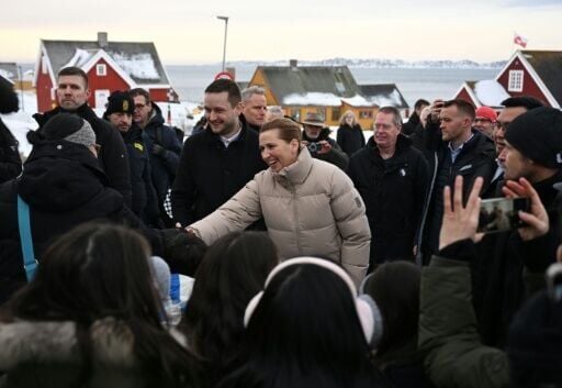 Danish Prime Minister Mette Frederiksen visited Nuuk, Greenland on January 23, 2026