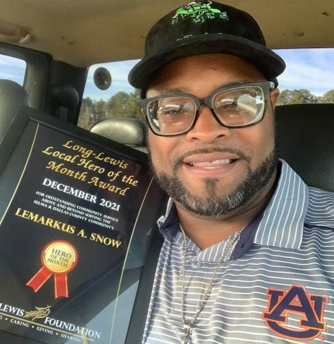 Long-Lewis to present Lemarkus Snow with $500 for Selma City Schools Athletics