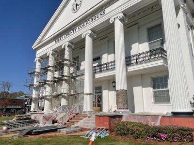 Perry County Courthouse refurbish