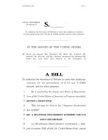 FNF - NC - Airpower Acceleration Act Senate Bill 4374