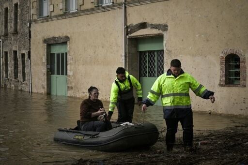 High winds and hard rain brought chaos across southern France, northern Spain and parts of Portugal