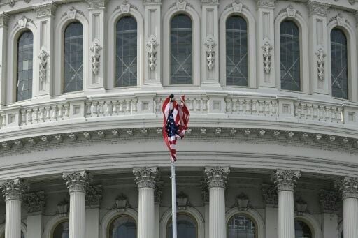 The US Capitol is seen a day before the State of the Union address in Washington, DC on February 23, 2026
