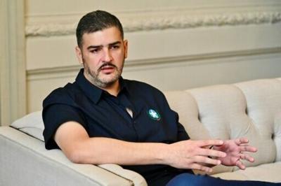 (FILES) The mayor of the Ecuadoran city of Guayaquil, Aquiles Alvarez, an arch-critic of President Daniel Noboa, has been arrested for alleged money laundering