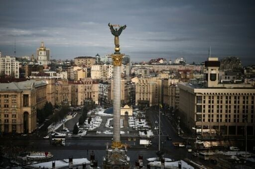 The presidential bunker in Kyiv is close to the capital's main Independence Square