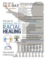 National Day of Racial Healing, MLK Day of Service events announced