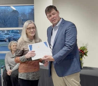 Whitfield nurse honored