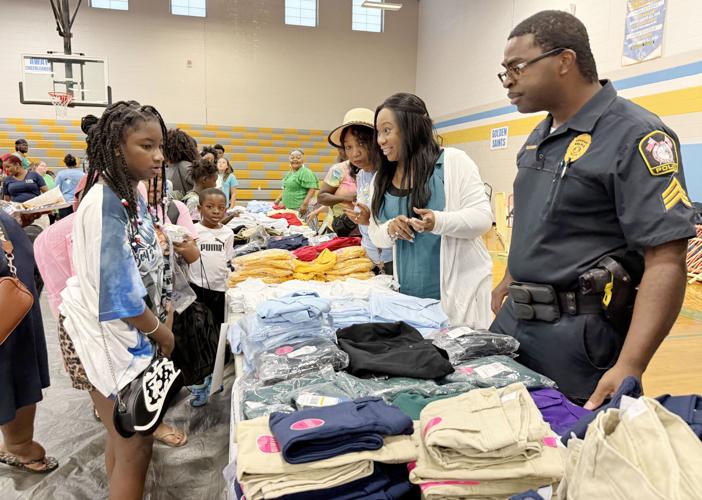 School giveaway Selma